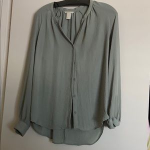 Long sleeve blouse